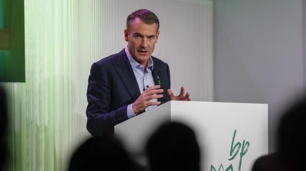 BP's chief executive Bernard Looney