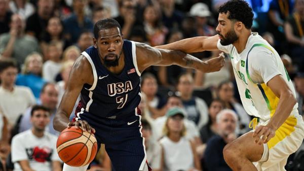 巴黎奥运会：凯文·杜兰特超越丽莎·莱斯利成为美国历史上奥运会得分王