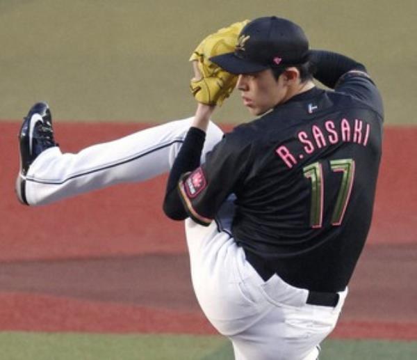 棒球：领先的老鹰队击败了海军陆战队的佐佐木洛基