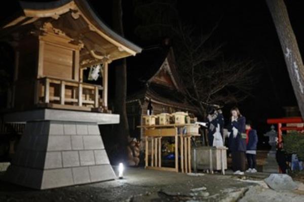 日本大地震“诺托”一周年之际，重建工作依然缓慢