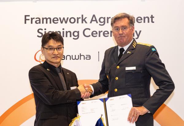 韩华航空航天与瑞典签下1500亿韩元大炮推进剂大单！军工巨头再获欧洲重磅订单