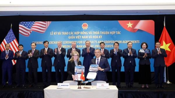 越南航空巨头访美签下近百架波音大单，引爆航空业新热潮！