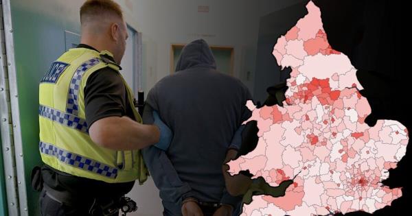 英格兰与威尔士犯罪高发区地图出炉：海滨小镇成重灾区，速查你所在区域安全状况！